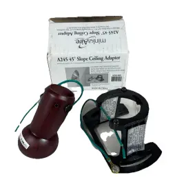 A245-MG MINKA-AIRE Mahogany Sloped Ceiling Adapter