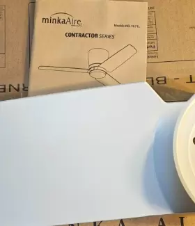 F671L-WHF MINKA-AIRE Pure Led Flat Ceiling Fan