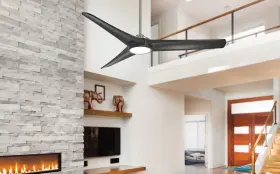 F747L-HBZ-AW MINKA AIRE FANS Timber Smart Ceiling Fan Light #2