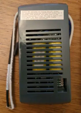 SW-1167RYS-02 MINKA AIRE FANS Remote Unit