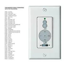 RNAB00803UQ7G MINKA-AIRE Fan Wall Control Reverse Light