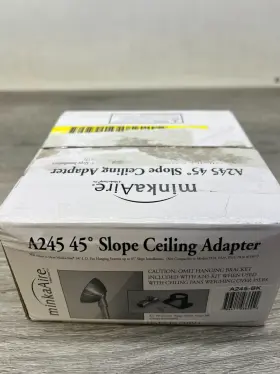 A245-BK MINKAAIRE Sloped Ceiling Adapter