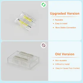 717994758618 MIWISE Connectors Cob Led Gapless Connect Kit #3