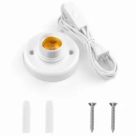 1121ASDWE MMBGJKG Light Bulb Socket Cord Lamp Base Desktop