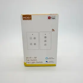 Wrs-usfl-ms MOES Smart Ceiling Fan Light Switch Wifi Rf Wall
