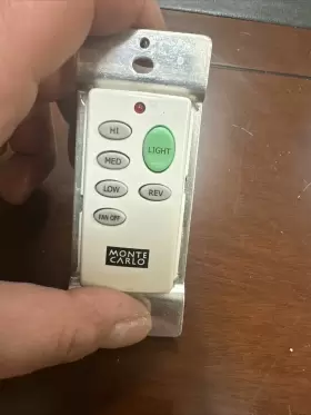 CHQ8B MONTE CARLO Fan Wall Switch Remote Control Unit #3