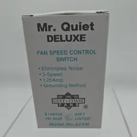 423W MR. QUIET Deluxe Fan Control Switch