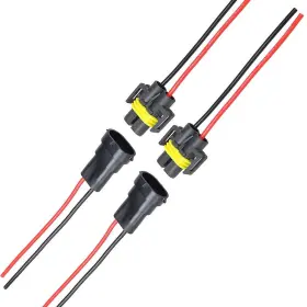 2XSKU21057-MY MUYI Fog Light Connector Adapter Female Male