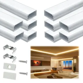 MZZ298 MUZATA Wider Led Channel Strips Diffuser