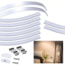 MZZ411 MUZATA Flexible Led Channel Milky Cover Lensbendable