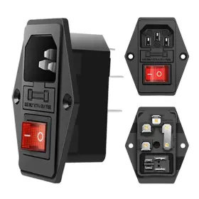 753534084885 MUZHI Module Fuse Switch Male Power Pins Inl