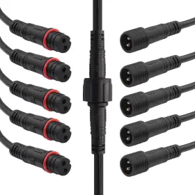 M1-046-2P MXUTEUK Pin Electrical Connector Wire Waterproof