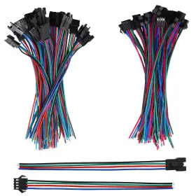 SM-4P MXUTEUK Awg Jst Plug Pin Male Female Led Wire Connector