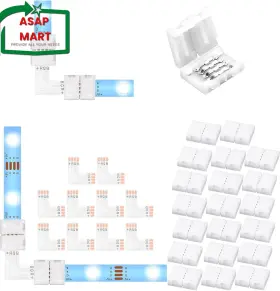 NB-PJT-001 NBBUFF Led Strip Connectors Clips Unwired Solderl