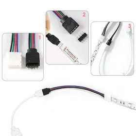 313091121159 NELYEQWO Pin Led Connectors Pack Solderless Kit #3