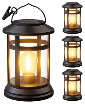 B0FG2935GG NFEVER Solar Lanterns Waterproof Pack Lights Patio
