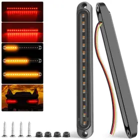 WLT-QPJSD036 NIFEIDA Trailer Tail Light Bar Amber Led Sto