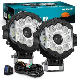 FN2530S NILIGHT Led Offroad Driving Lights High Beam Round