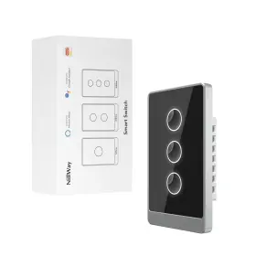 313040348354 NILLWAY Smart Wall Light Switch Gang Wifi Touch