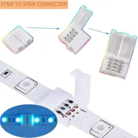 752349241506 NISICO Pin Led Connectors Strip Light Solderless #3