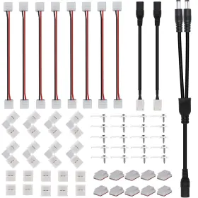 902-002S-8MM NISICO Pin Led Strip Connector Solderless Wa
