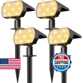 B0BG9X6FYP NYMPHY Led Solar Spot Lights Waterproof Garden Ya