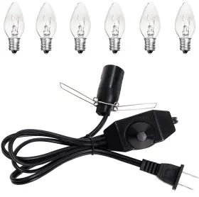 738626191689 OHLGT Salt Lamp Cord Pack Dimmer Switch Feet
