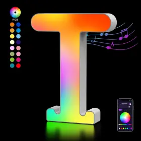B0CJBYC1YV OJQ Led Light Up Letters Marquee Wall Living
