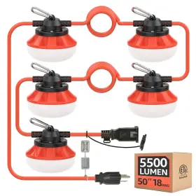 ES01 OMLITE Led Construction Lights Etl Feet