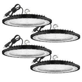 Onfochmy B0cltrh5ck 240w 4pack Ufo Led High Bay Light Lights 36000lm1000w