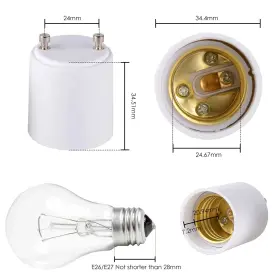 CECOMINOD015213 ONITE Adapter Led Bulb Base Converts #2