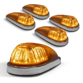 SIL3135-CH ONLINE LED STORE Mods Amber Teardrop Marker Light