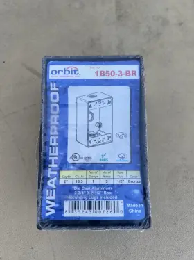 1B50-3-BR ORBIT Weatherproof Hubs