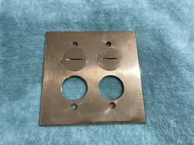 FLB-R2G-DD-C-BR ORBIT Ftflr Box Plug Sqr Plt Cvr