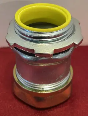 OF7603-SW ORBIT Steel Emt Compression Connector Insulated #2