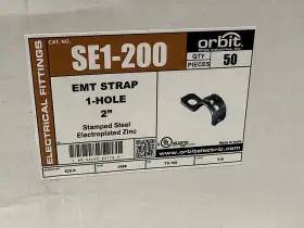 SE1-200 ORBIT Emt Hole Strap Conduit #3