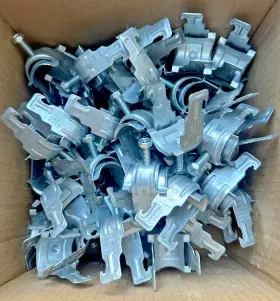 STS-100 ORBIT Pack Steel Strut Clamp Saddle