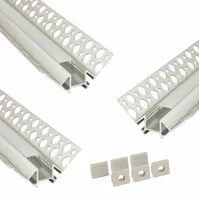 840088763431 OUTWATER Drywall Led Channel Inside Corner Chann