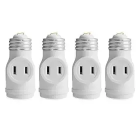 658848225835 OVIITECH Outlet Light Socket Plug Adapter Screw