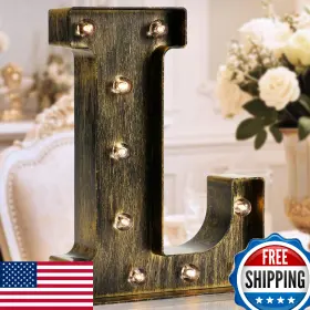 B07RPT329Z OYCBUZO Golden Led Marquee Letter Light Up