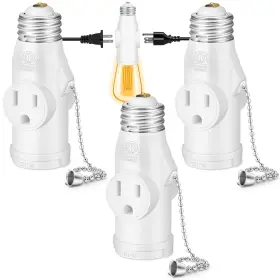 PA-DT-14-3P PAGALOCE Light Socket Plug Adapter Bulb Control
