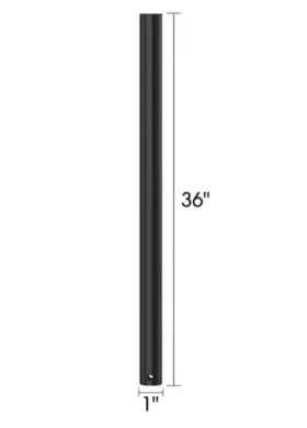 CFADRM1L36B PARROT UNCLE Ceiling Fan Downrod Extension Cord