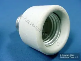 Legrand PASS SEYMOUR Light Socket Lamp Holder Porcelain #2