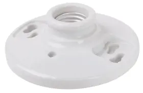 272CC18 PASS SEYMOUR Legrand Porcelain Keyless Lamp Holder