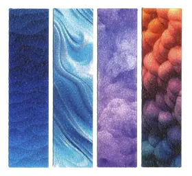 5A0022V1-1G5VQ PENCIL GRIP Pack Zen Strips Sensory Sand #2