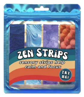 5A0022V1-1G5VQ PENCIL GRIP Pack Zen Strips Sensory Sand