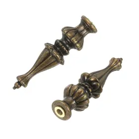 601968067496 PEROUP Set Lamp Finial Cap Knob Shade Top Harp