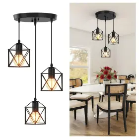 B0CPFGJ9NH PHAOSIO Farmhouse Pendant Light Fixture Kitchen