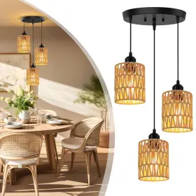 B0F7LGC4Q9 PHAOSIO Light Pendant Lighting Farmhouse Fixture