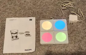 69154-11-48 PHILIPS Lumiware Changing Coasters